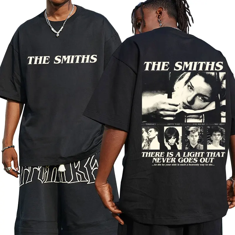 Яркая, что никогда не выходит из Смита, футболка для мужчин и женщин, Повседневная Винтажная Футболка большого размера, Мужская готическая ретро футболка в стиле Харадзюку