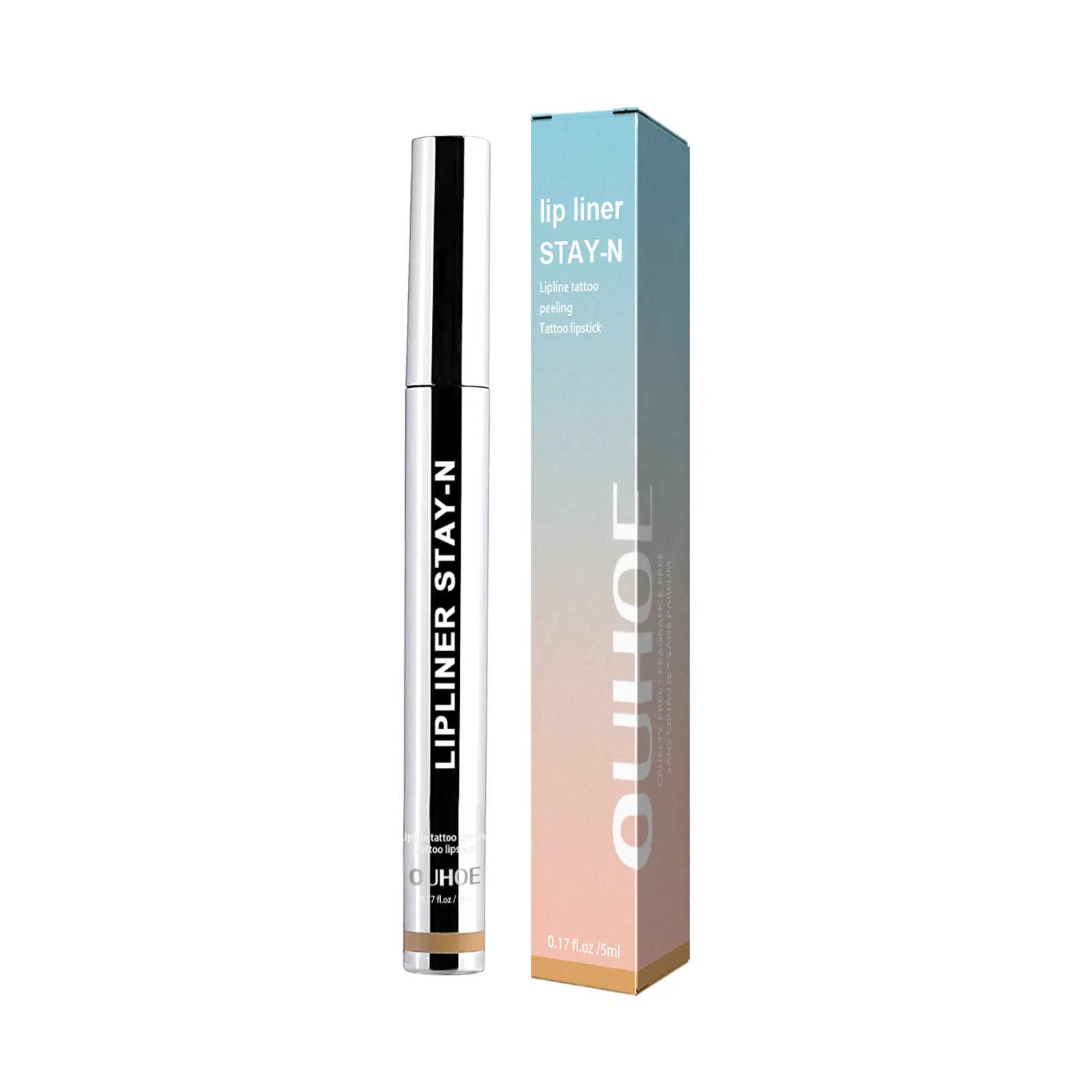 Lip Liner Stay N Peel Marker Pen off Waterproof Long Lasting Lipstick Matte Plump Lines Smooth Contouring Lip Liner Tattoo_voghion.com