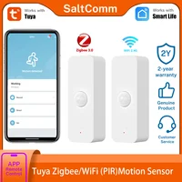 Tuya WiFi Zigbee 3.0 PIR Motion Sensor Smart Home Security Human Body Infrared Detector Works with Alexa Google Home
