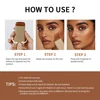 6Color Tinted Foundation Cream Stick Waterproof Lasting Oil-control Cover Acne Makeup Smooth Moisturize Concealer Serum Balm 5