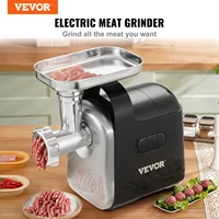 VEVOR 550W 6.6 Lb/Min Electric Meat Grinder with 2 Blade 3 Grinding Plates Sausage Maker & Kubbe Kit ABS + Stainless Steel 2