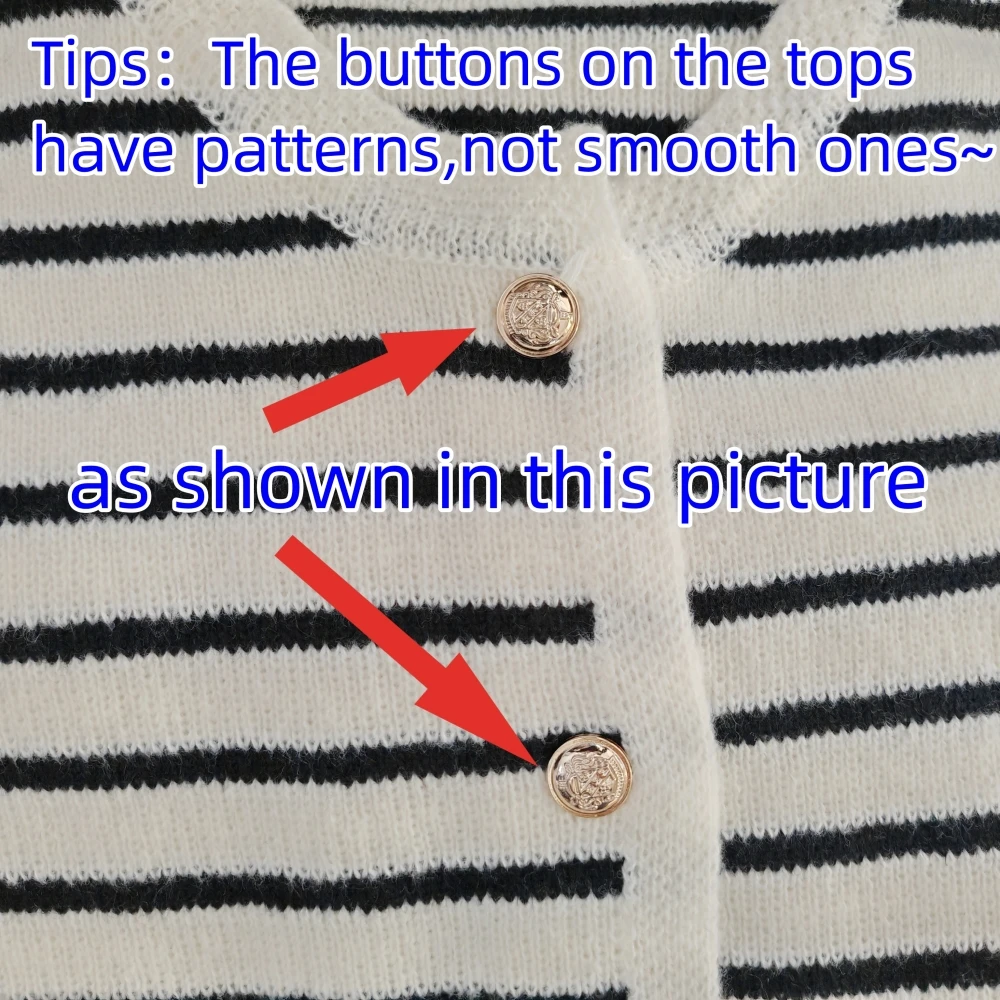 Chic Office Lady Korean Cardigan Women's Vest Elegant Stripe Casual Sweet Sleeveless Long Sleeve Sweater Vintage Basic Tank Top