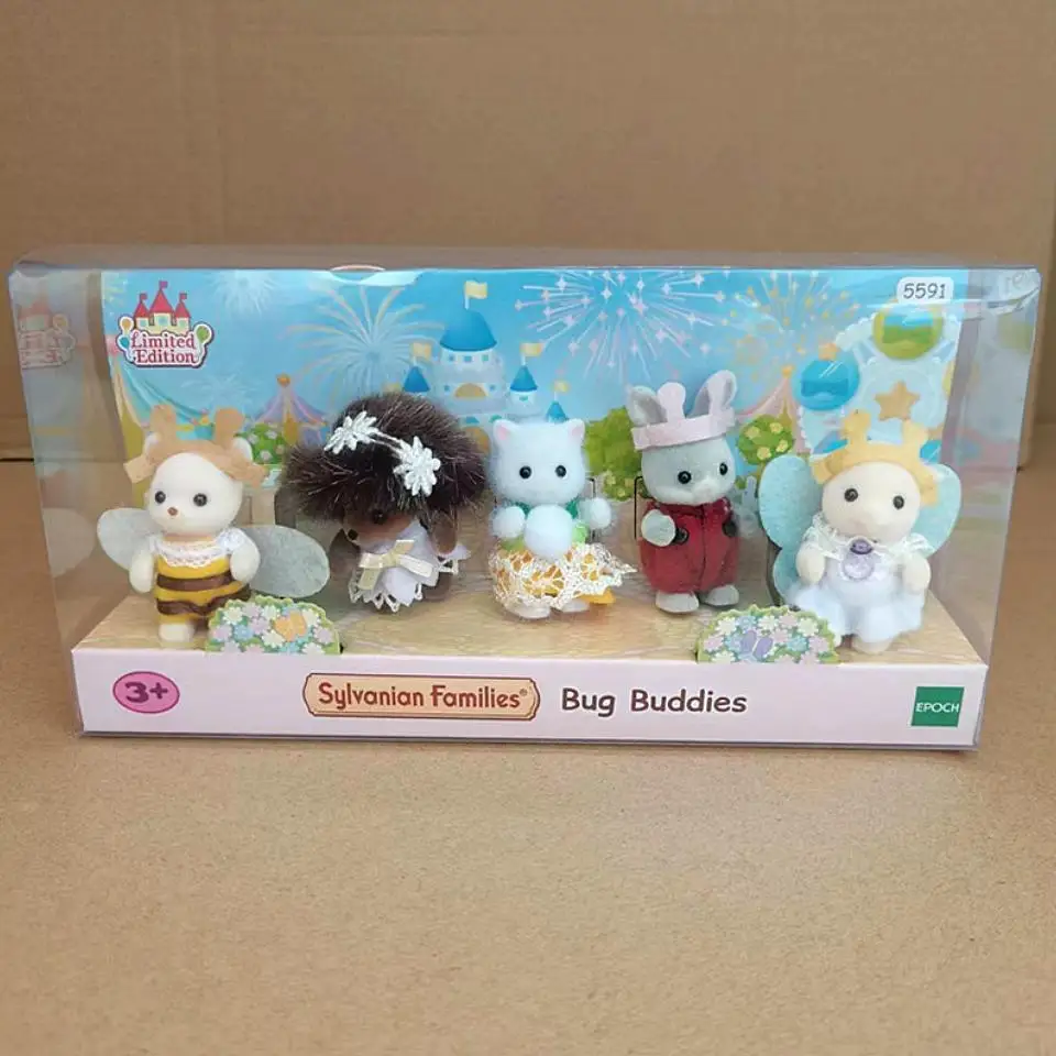 

Sylvanian Families Insect Buddy Girl Imitates Family Doll 35th Anniversary Senbei Bamboo Shoots Flower Decoratio Christmas Gifts