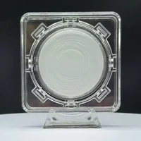 New 40mm Acrylic Coin Display Case Transparent Box Commemorative Medal Protection Box Handmade Goo Card Coin Protection Box 2