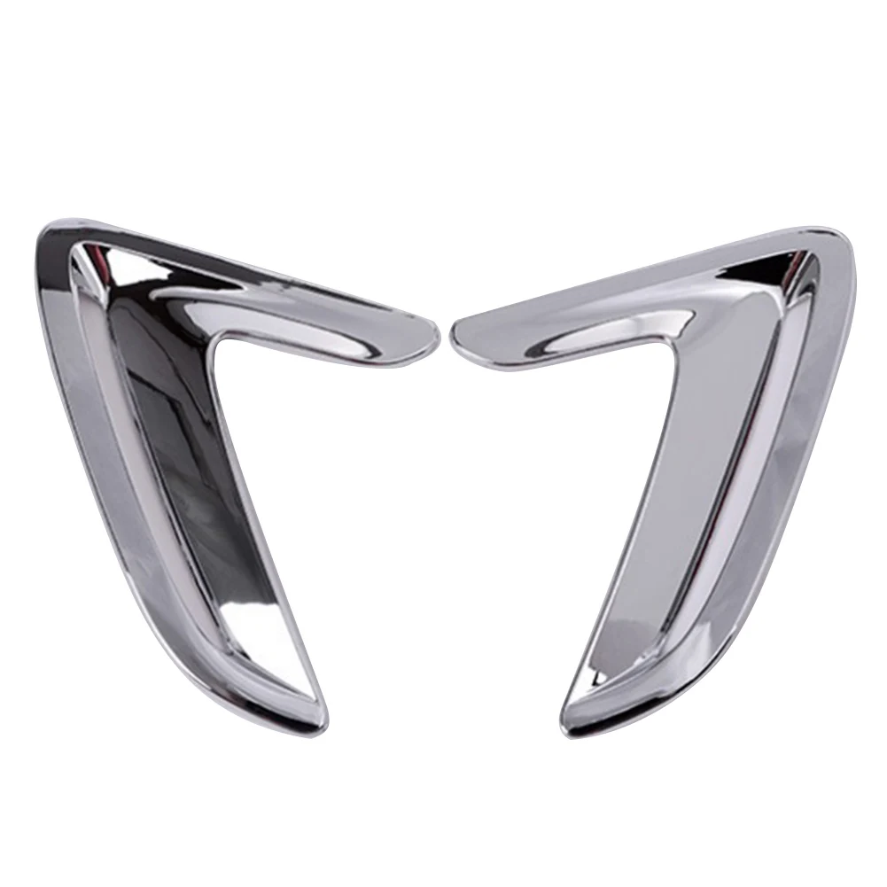 For BMW 3 Series GT Car Side Air Vent Outlet Trim Cover 328i 335i 340i 2013 2014 2015 ABS Plastic 2Pcs