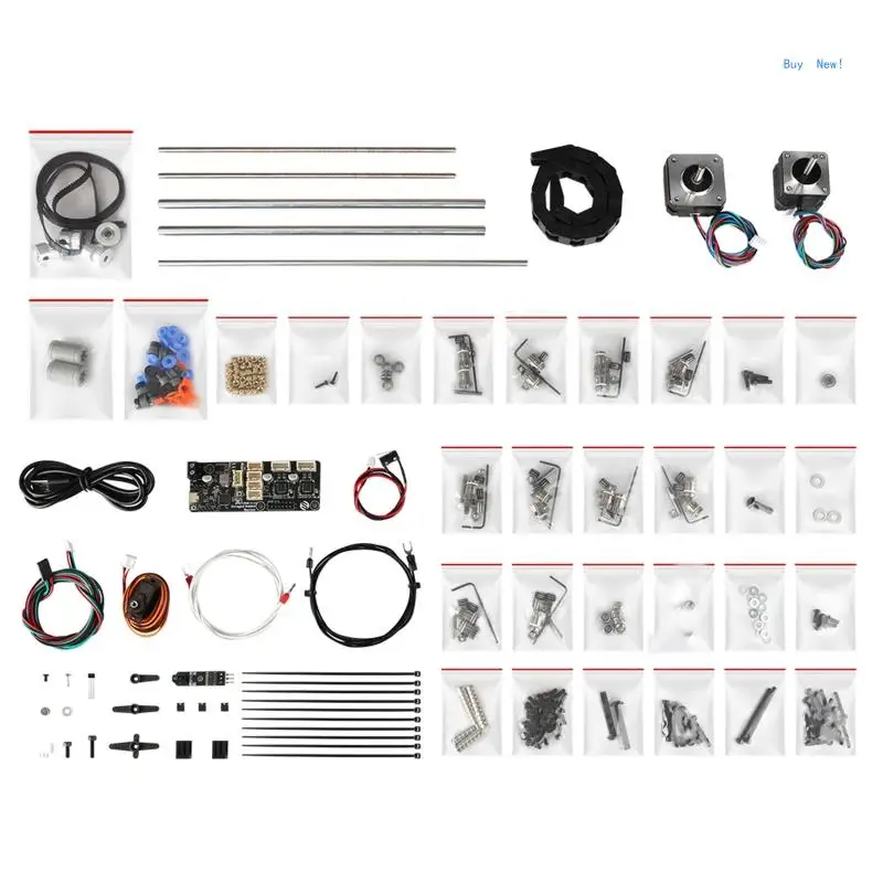 

3D Printer Parts for VORON 2.4 Rabbit Carrot Feeder 9-hole Multicolor Extruder