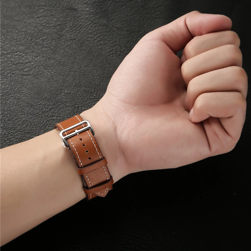 Premium Leather Smartwatch Strap and Bracelet Accessories