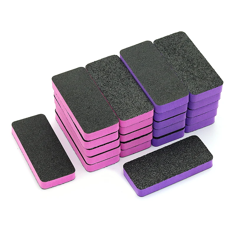 

30/50Pcs Professional Nail Files And Buffers Set Mini Black Sandpaper Nail Buffer File Block Nail Stylist Supplies Manicure Tool