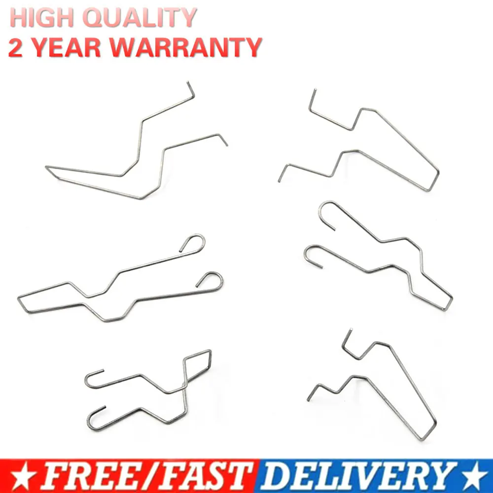 New 6Pcs Headlamp Headlight Dip Dipped Beam Head Lamp Bulb Retaining