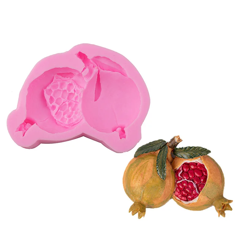 Pomegranate Fondant Cake Decorating Sugar Craft Plunger Cutter Flower Mold cookie cutters Biscuit Cake mold