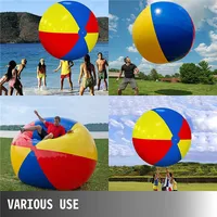 100/200cm New Giant Inflatable Pool Beach Thickened Pvc Sports Ball Outdoor Water Games Party Children'S Toy Balloon Gifts 1