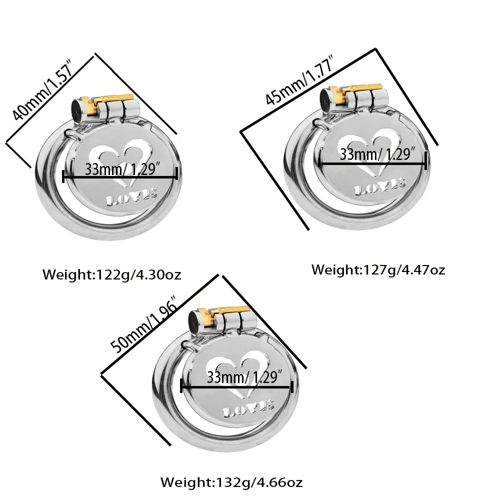 Super Small Chastity Cage Adult Sex Toys with Urethra Cathete Penis Lock Cock Rin Stainless Steel Male Chastity Device Cock Cage penis chastity cage chastity lock sex toy chastity cage accessory