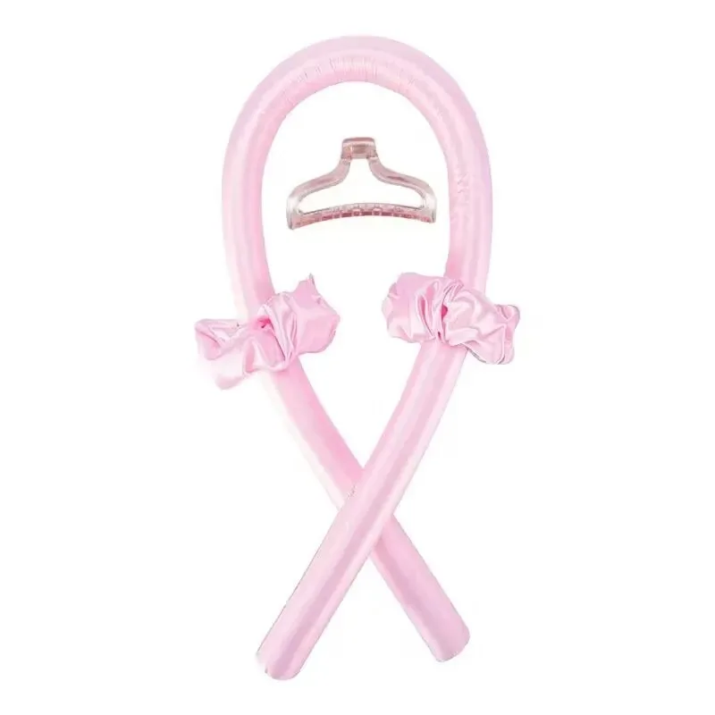 Heatless Curling Rod Headband for Soft & Shiny Hair – Spiral Style Hair Accessory