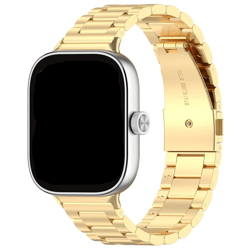 Stainless Steel Metal Bracelet Watchband - Premium Replaceable Business Strap