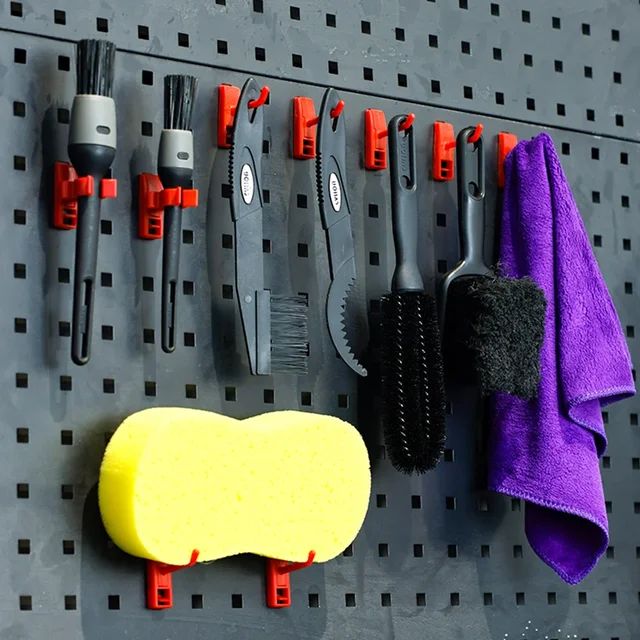 Kit d'outils de nettoyage de vélo, Kit de brosses pour Mountain Road City BMX et entretien de vélos pliants 1