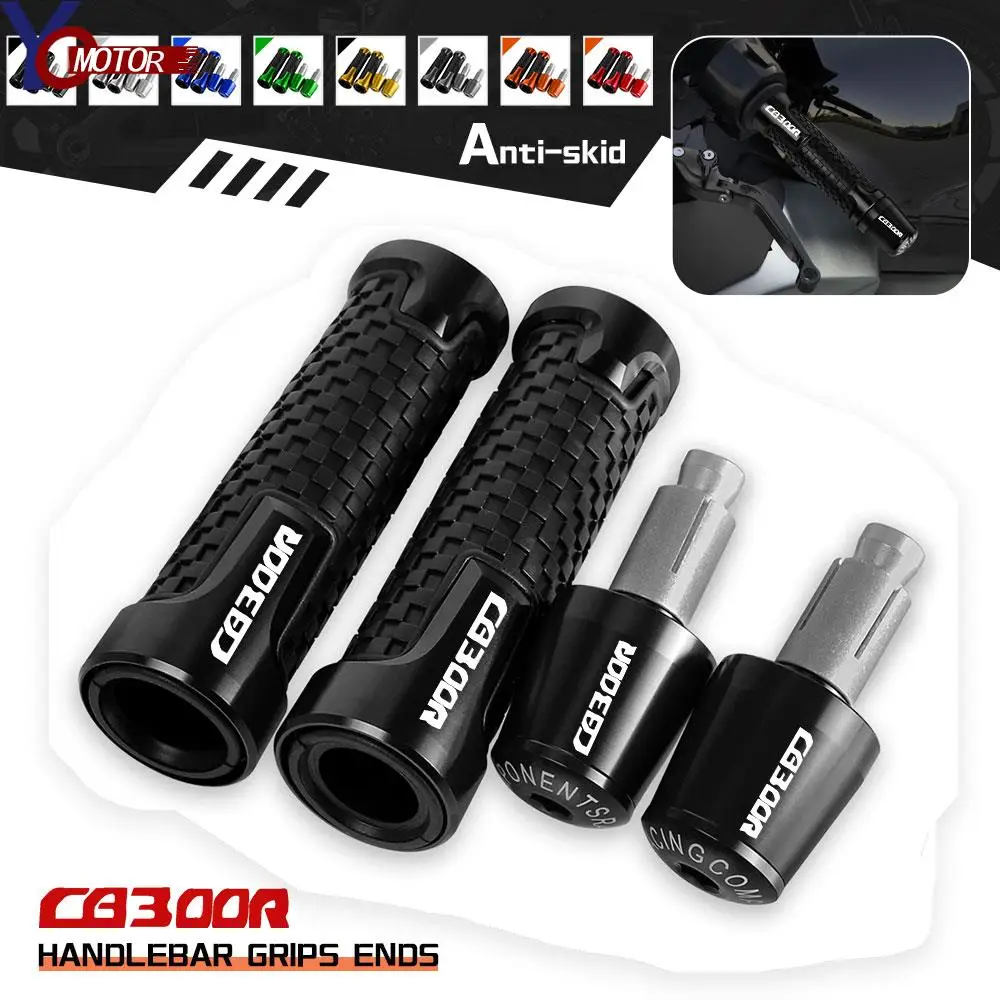 

Motorcycle Accessories Handlebar Hand Grips Handle Bar End Cap Plug Aluminum FOR HONDA CB300R 2014 2015 2016 2017 2018 2019 2020