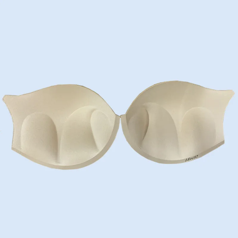 High Quality The Push-Up Sponge Chest Cups Bra Pad for Corset Wedding Dress  Swim Tops Sewing DIY Replace Bullet Bikini Accessory