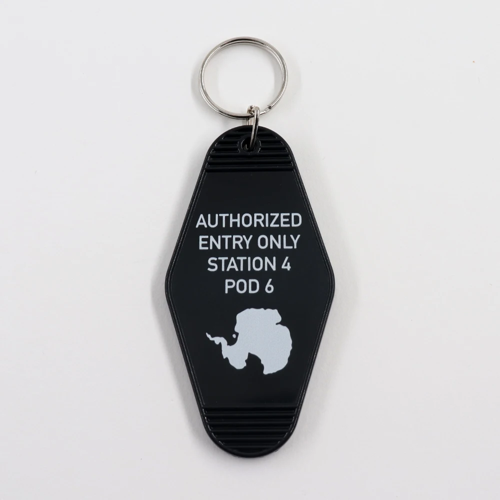 United States Science Institute Outpost 31 Antarctica Schlüsselanhänger The-Thing inspirierte Keytag Horror Fans Geschenkkollektion – Detail 10