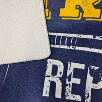 Quick Drying Microfiber Motivational Quote Eat Sleep Train Repeat Grunge Effect Barbell Travel Sports Towel for Gym Fitness 2