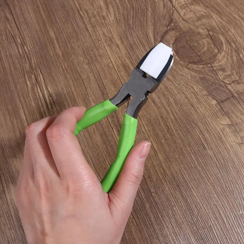 핫세일 나일론 죠 플라이어 탄소강 공예 플랫 노즈 플라이어 DIY 도구 비딩 루핑 쉐이핑 와이어 쥬얼리 제작용