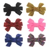 1/6Pcs Fashion Baby Hair Accessories For Kids Bowknot Hair Clips For Cute Girls Colorful Bows Clip Hairpin Hair Accessories Set 4