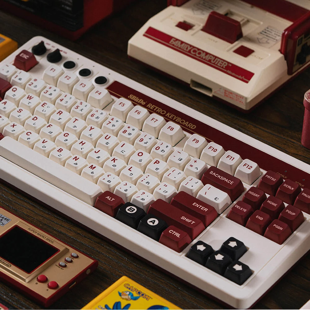 Bluetoothメカニカルゲーミングキーボード,87キー,デュアル