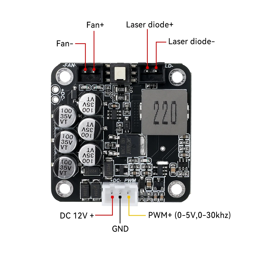 DIY Laser Driver Board for 40W Laser Module 1