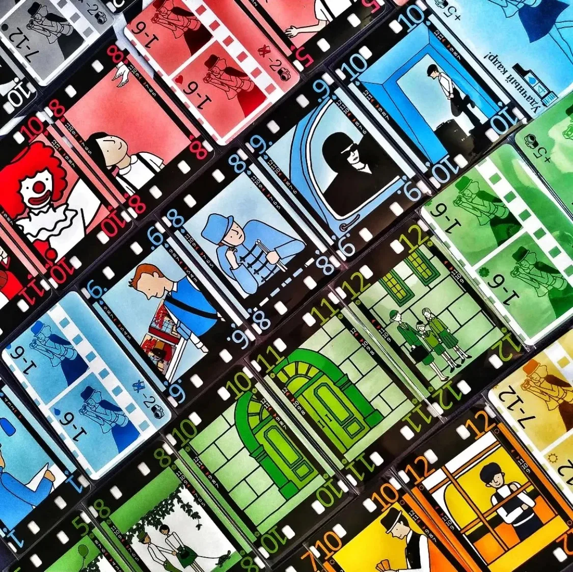 Photograph English Board Game 2Players Family/Party Funny Table Game Friends Entertainment Strategy Cards Game
