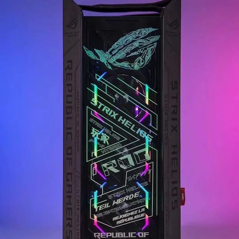 Chassis Painel de Luz Decoração Faça Você Mesmo 5v Argb 3pin Aura Sync Crença Poluição Tema Alto Pcs Asus-gx601 - Imagem 5