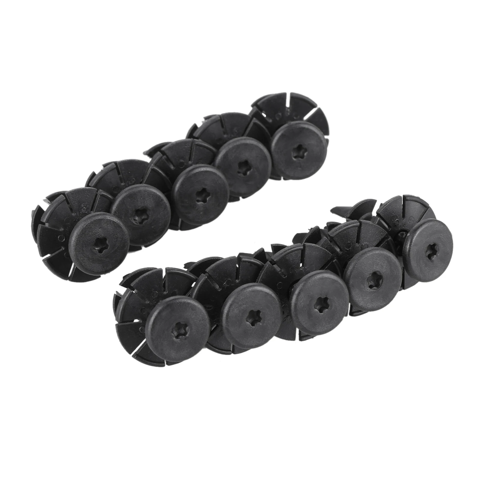 10 Sets Car Exterior Side Sill Skirt Pin Spacer Clips 07147122912 for BMW 3 Series E90 E91 E92 E93 Auto Fastener Accessories