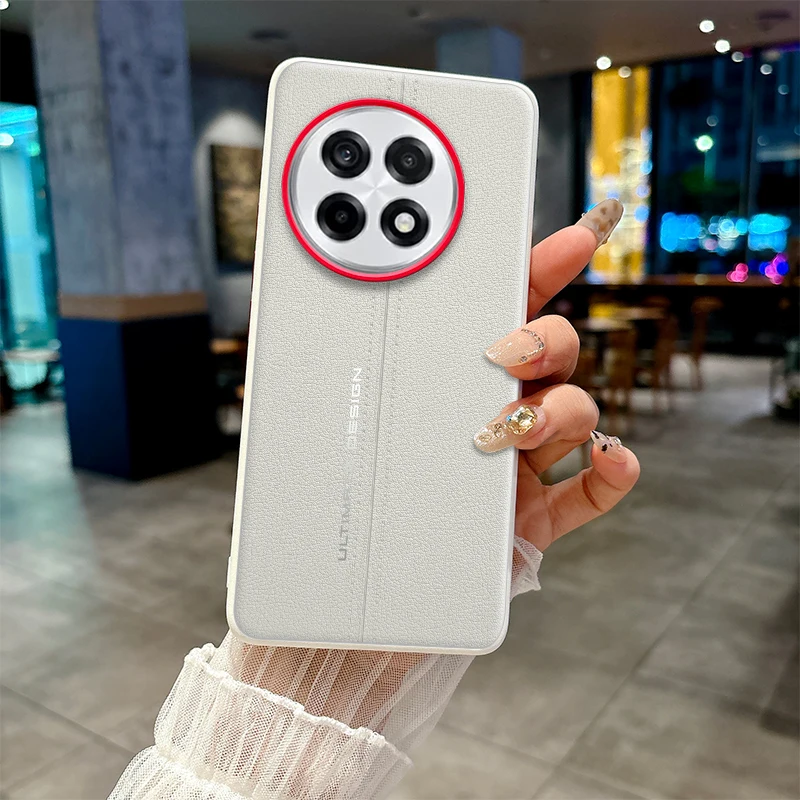 Luxury PU Leather Skin Fashion Protective Back Cover Case