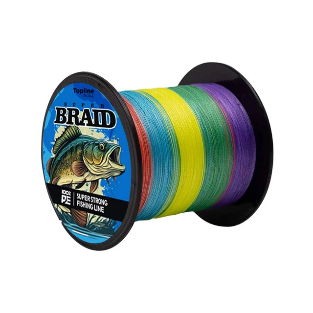 PE Braided Fishing Lines 100M 4 Strands 18LB 8.16KG Super Strong Fishing  Wire Japan Multicolor Multifilament Line for Saltwater