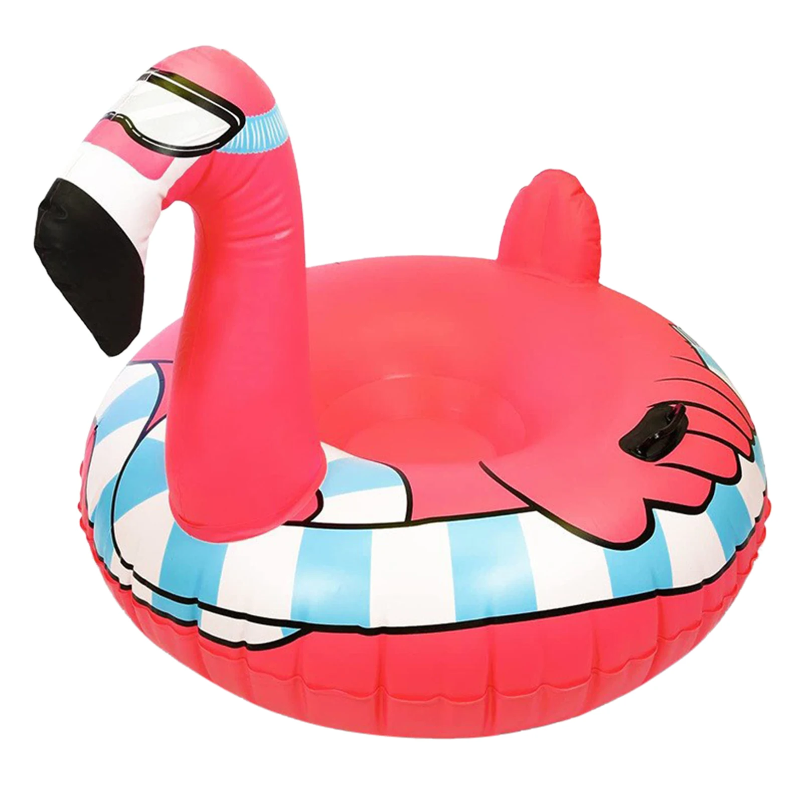 

Thicken Snow Tube Flamingo Dinosaur Inflatable Snow Sleds Swimming Circle Pool Float with Handles Winter Toys for Kids Adults