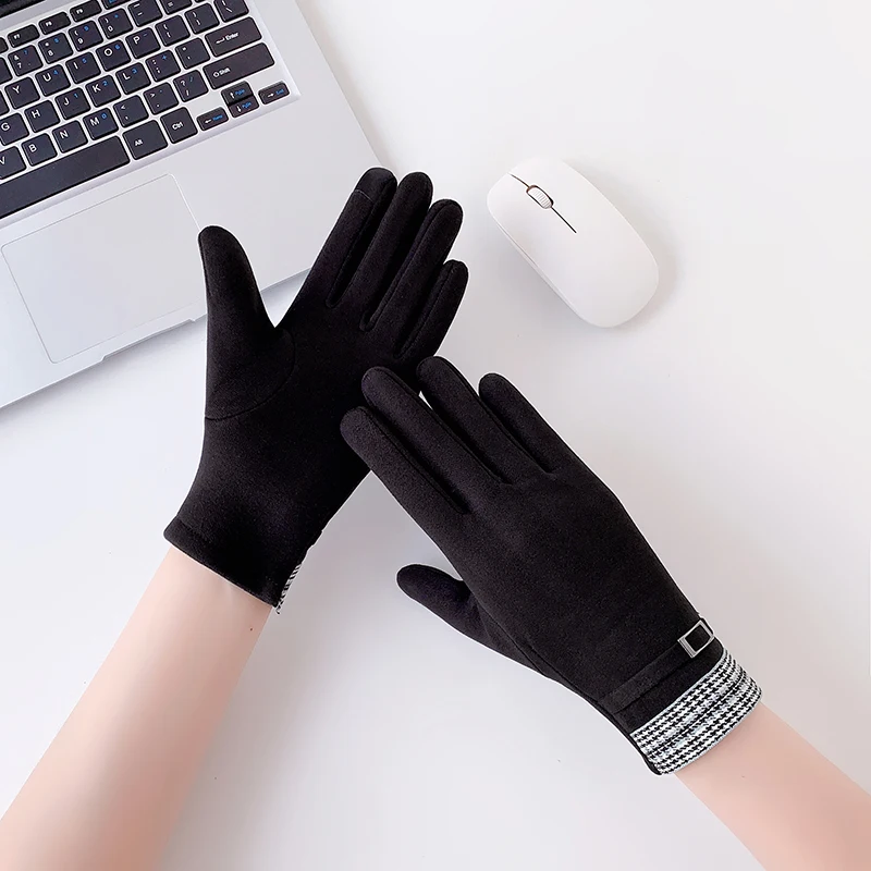 

Новые Модные Изящные женские перчатки, зимние винтажные перчатки для сенсорных экранов, лыжного спорта, вождения, катания на лыжах, теплые ветрозащитные перчатки, Женские варежки G299B