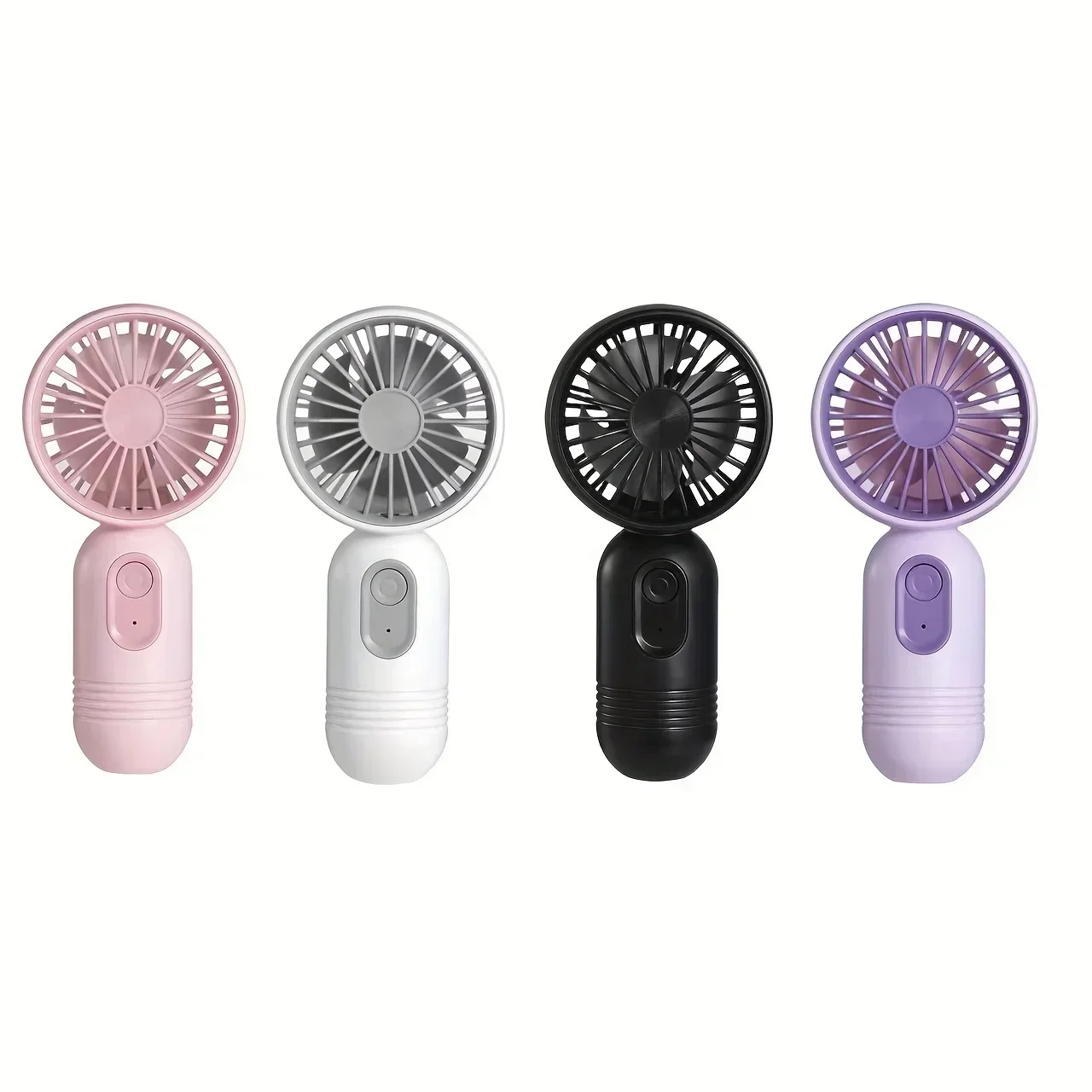 Portable Fan USB Charging 3-speed Handheld For Men And Women For Office Outdoor Travel And Camping