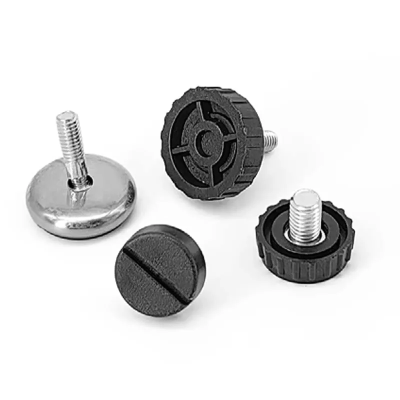 M6 M8 Rubber Shock Absorber Furniture Non-Slip Foot Pad Adjustable Rubber Belt Screw Foot Pad Machine