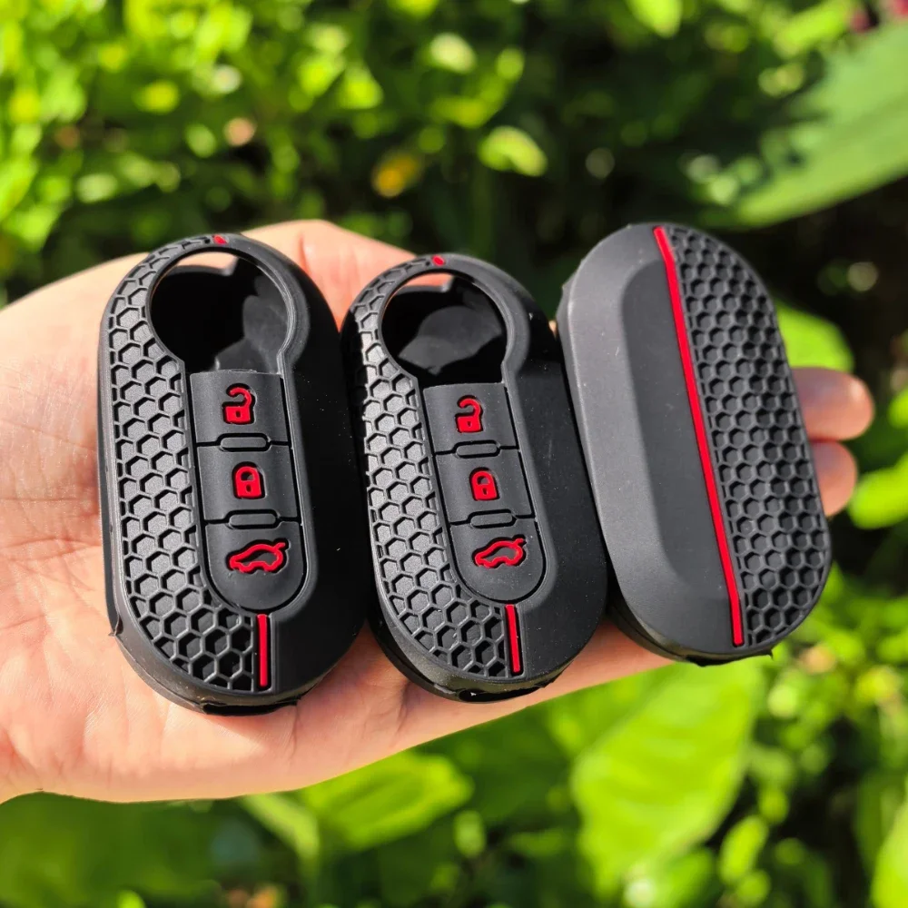 Silicone Key Case Cover Remote Fob Shell
