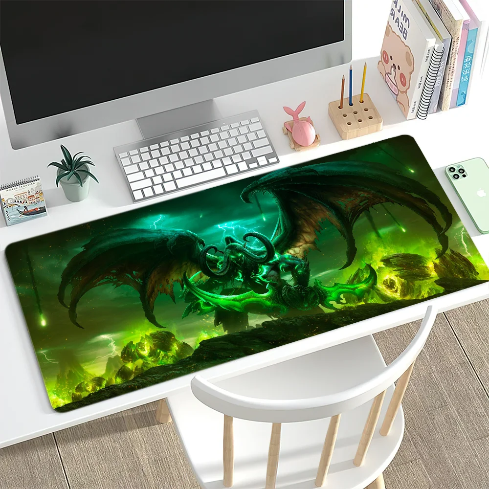 World Of W-Warcraft Mouse Pad For desktop decoration office desk mat carpet 3
