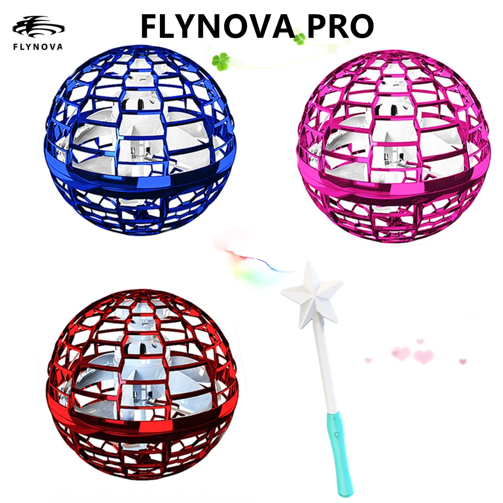 Flynova Pro Летающий Спиннер шар НЛО Бумеранг размножение летающий шар игрушки Flyorb Boomerang Спиннер Дрон игрушки для снятия стресса