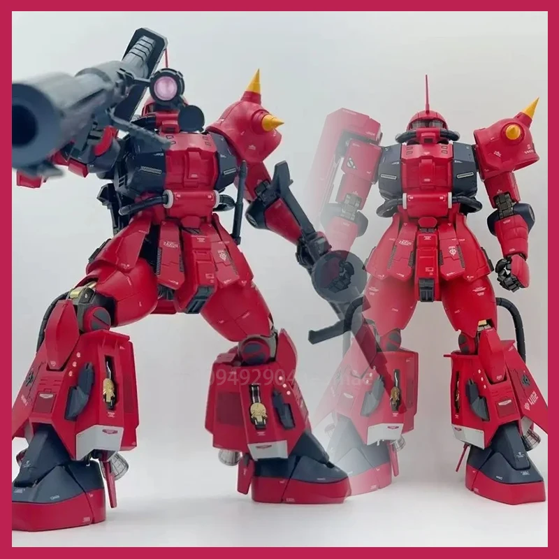 1/60 Zg-01 ザクアクションフィギュア Ms-06r-2 組立モデル合金完成