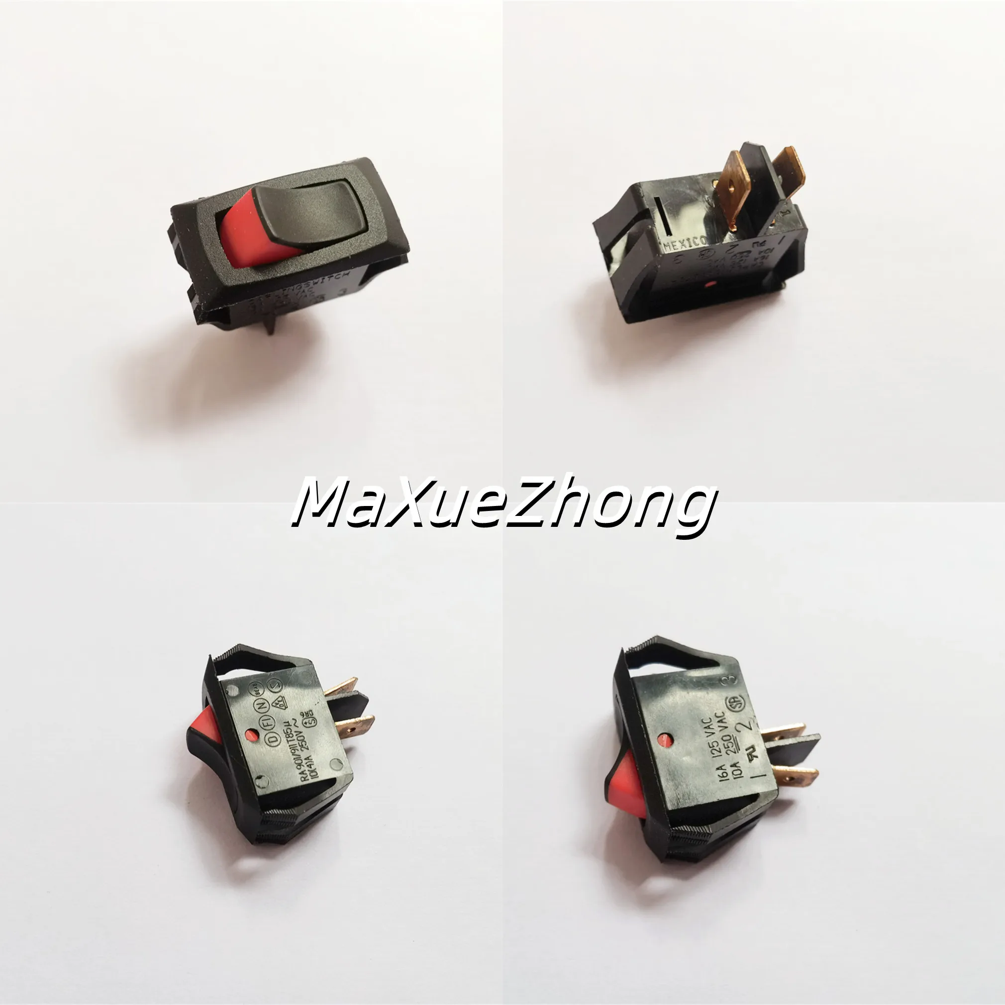 Interruptor Basculante Interruptor de Deformação de 2pinos 16a 10a 250v 100 Original Novo Ra901 911 Ra901