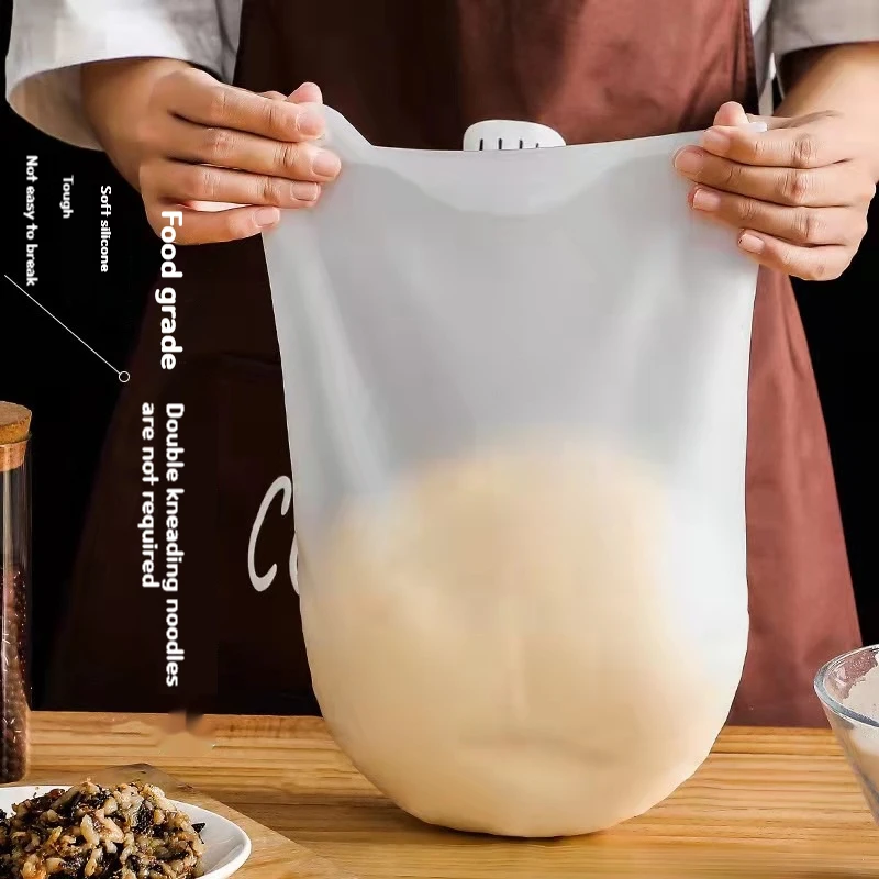 

Wah-Magic Awakening Noodle Bag, Baking Bag, Non-stick Silicone Rubbing Noodle Bag, Food Grade