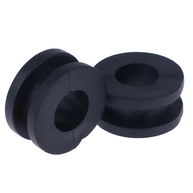 

10Pc Black Motorcycle Side Cover Rubber Grommets Gasket Fairing Motorcycle Accessories