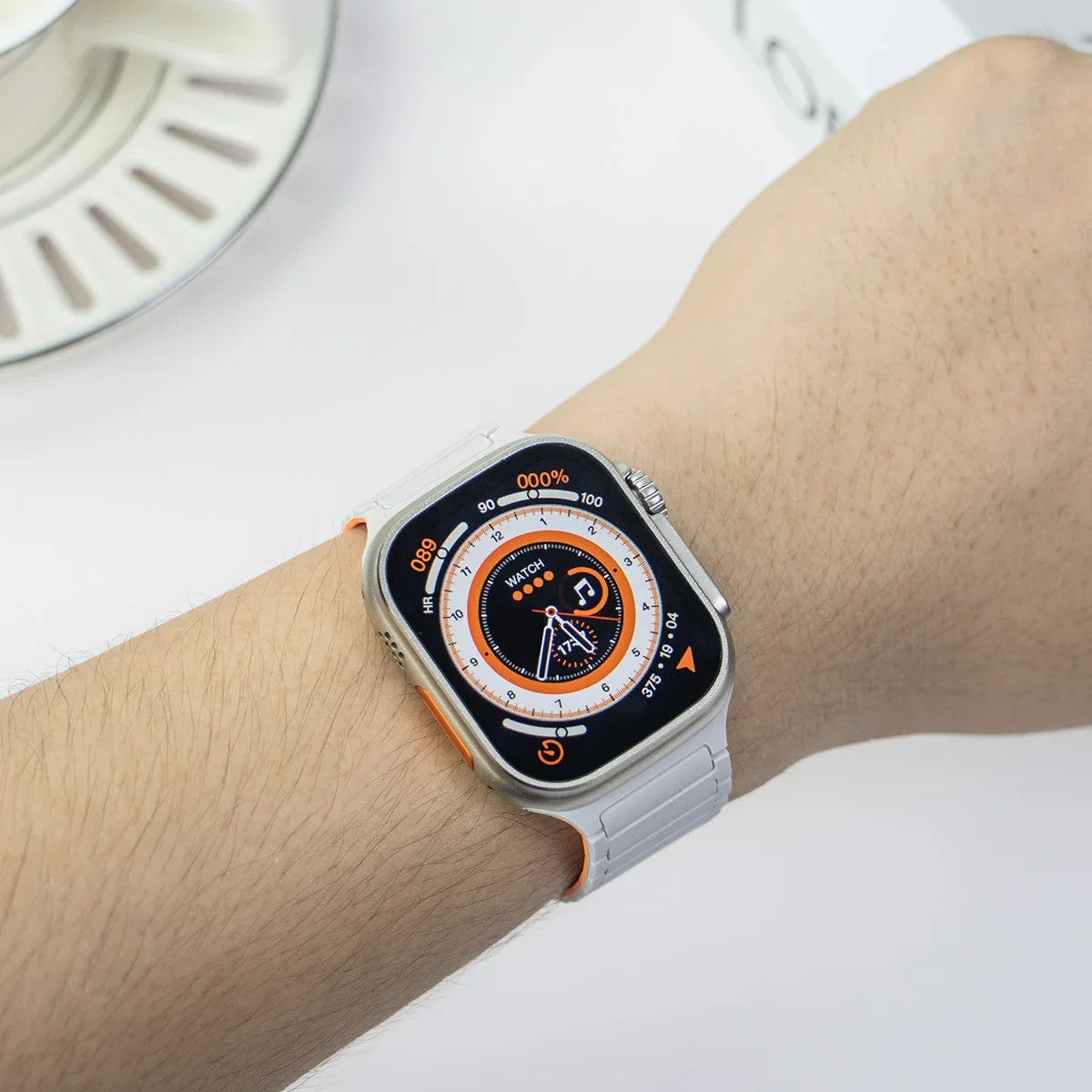 Premium Sports Silicone Magnetic Watch Strap Bracelet