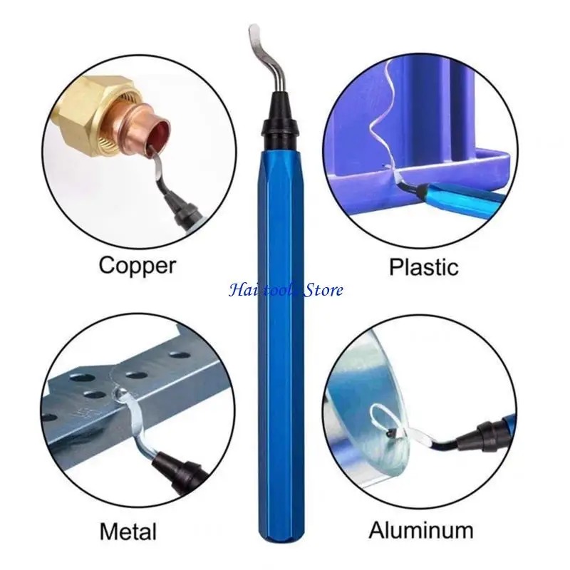 X37E Entgratungswerkzeug-Set RB1000 mit schwenkbarem Hobel, 360-Grad-Drehkopf für 3D-Druckrohre aus Metall, Harz, Aluminium und – Detail 10