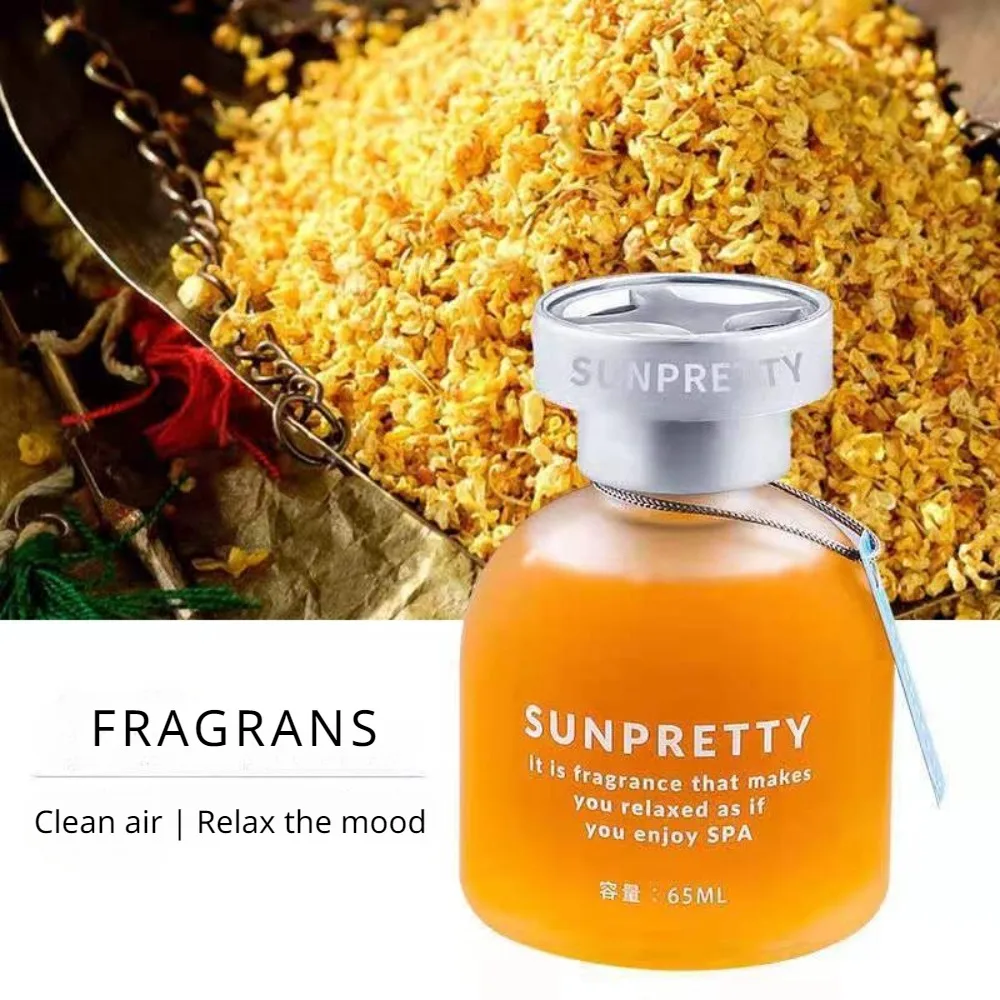 عطر سيارة آمن من النوع السائل الديكور معطر هواء للسيارة زجاجة عطر عطرية معطرة للزيوت العطرية للسيارة