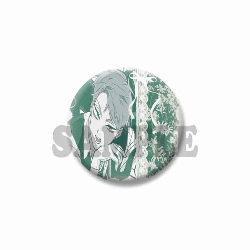 Cute Anime Pins Handmade Round Brooch Cartoon Cosplay Badge - Adorable Jewelry Accessories & Gifts