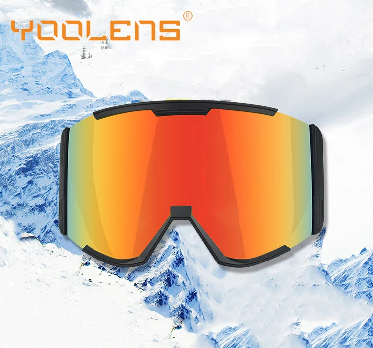 ondernemer eer Giraffe Yoolens Skibril Gepolariseerde Dubbele Lens Skiën Anti Fog Glare UV400  Snowboard Bril Mannen Vrouwen Ski Bril Brillen Voor winter| | - AliExpress