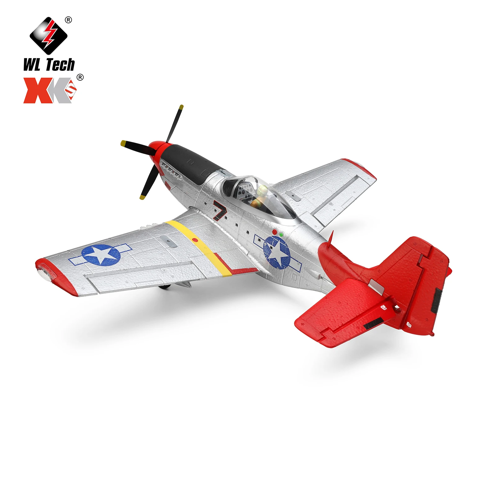 WLtoysA280RemoteControlAirplaneP51FighterRemoteControlPlaneAircraftFlightToysfor