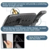 US- Multifunctional rain oil frosted bronze Showerhead PSS3919-06 5
